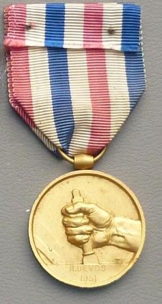 medaille aiguilleur 1951