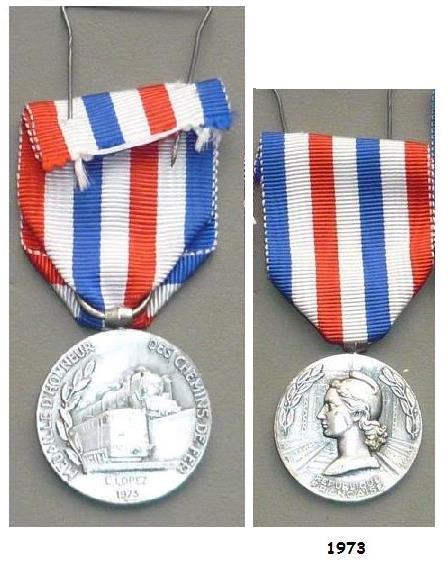 medaille honneur 1973