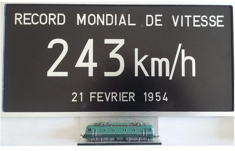 plaque record 243 1954 cc7100