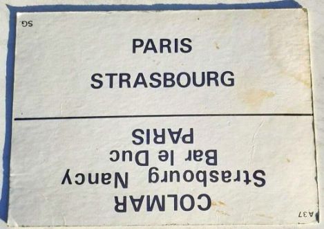 plaque paris strasbourg 20240113