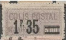 timbre colis postal 135d