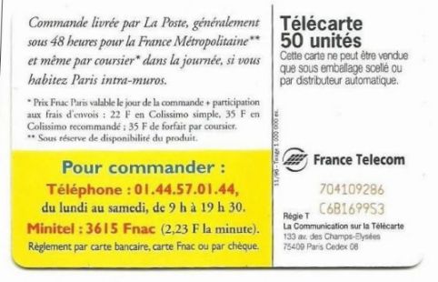 telecarte 50 fnac direct 704109286C6B169953