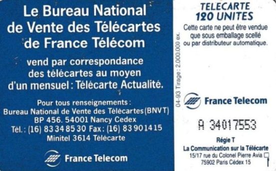 telecarte 120 l univers telecarte A 34017553