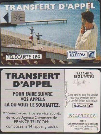 telecarte 120 transfert d appel B240R0008