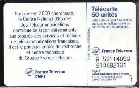 telecarte 50 cnet A 53114898510082131