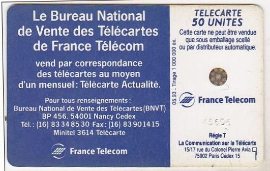 telecarte 50 l univers telecarte 45606