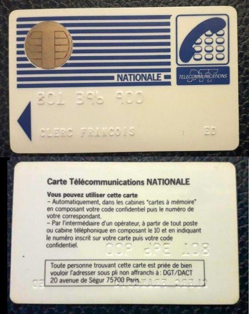 telecarte nationale agent s-l1600