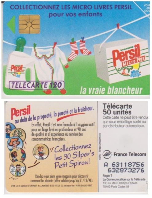 telecarte 50 persil A 63118756632873276