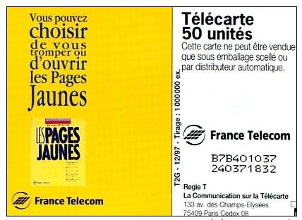 telecarte 50 pages jaunes B7B40103724371832