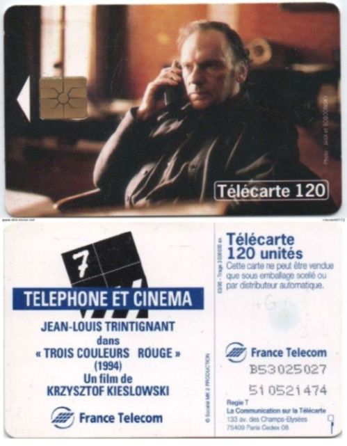 telecarte 120 cinema B53025027510521474