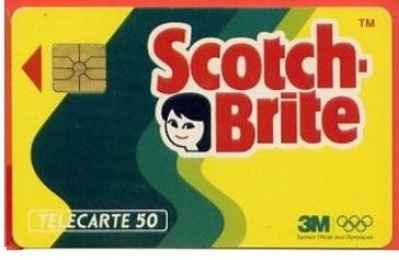 telecarte 50 scotch brite 01