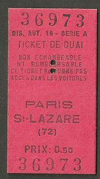 ticket quai saint lazare 36973