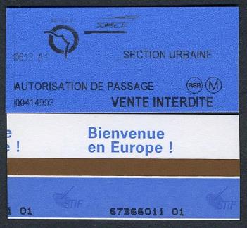 ticket europe 0612 A1 00414993