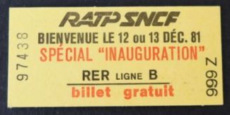 ticket rer 1981 Z665 97438