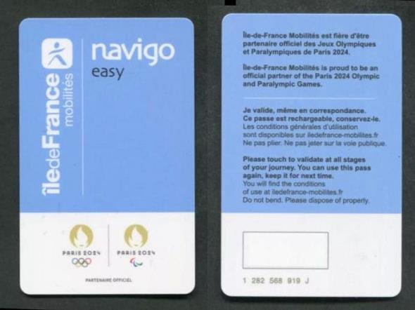 navigo easy 1 282 588 919 J