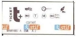 ticket t carnet 651 001901 016