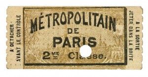 metropolitain carnet 2eme classe 1903