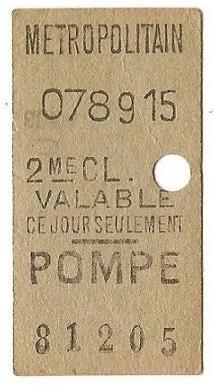 pompe 81205