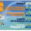 tarif ratp janvier carte orange hebdomadaire mensuelle et integrale 1999 213 004 213 001