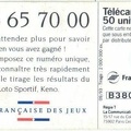 telecarte 50 francaise des jeux B38090143