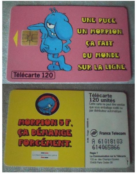 telecarte 120 morpion 148 001