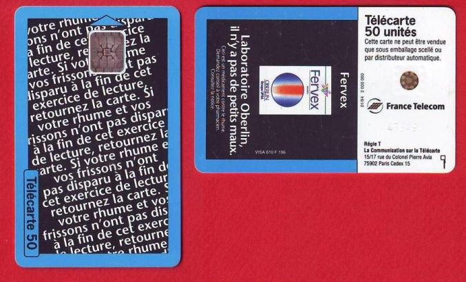 telecarte fervex 188 001