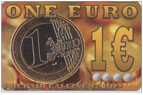 telecarte pre payee 1 euro