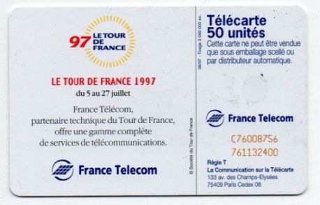 telecarte 50 tour de france 1997 C76008756761132400