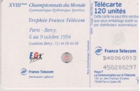 telecarte 120 gym B48060013458200297